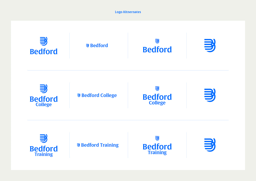 Brand logo suite